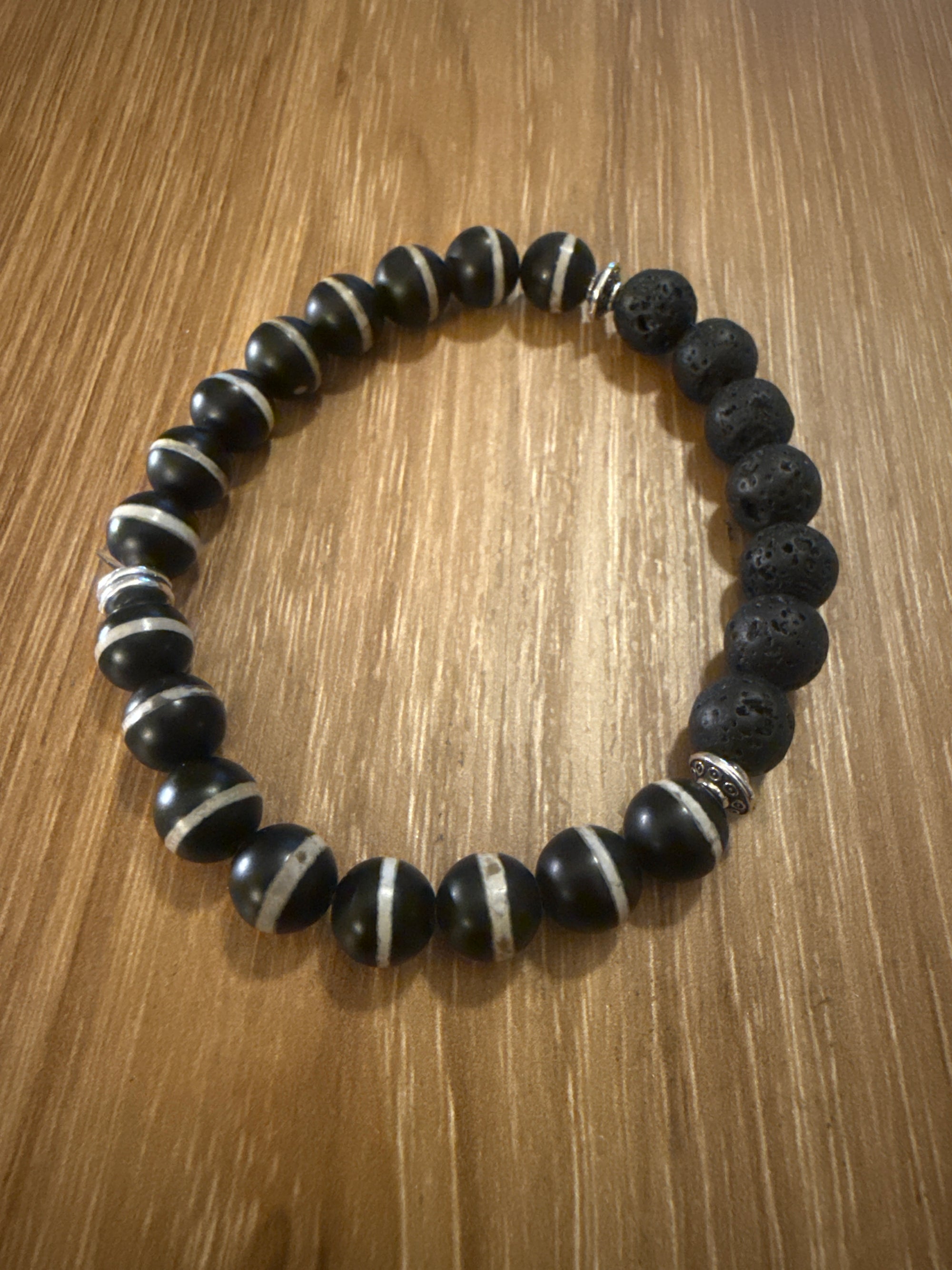 Strength in Stillness DIffuser Beaded Bracelet