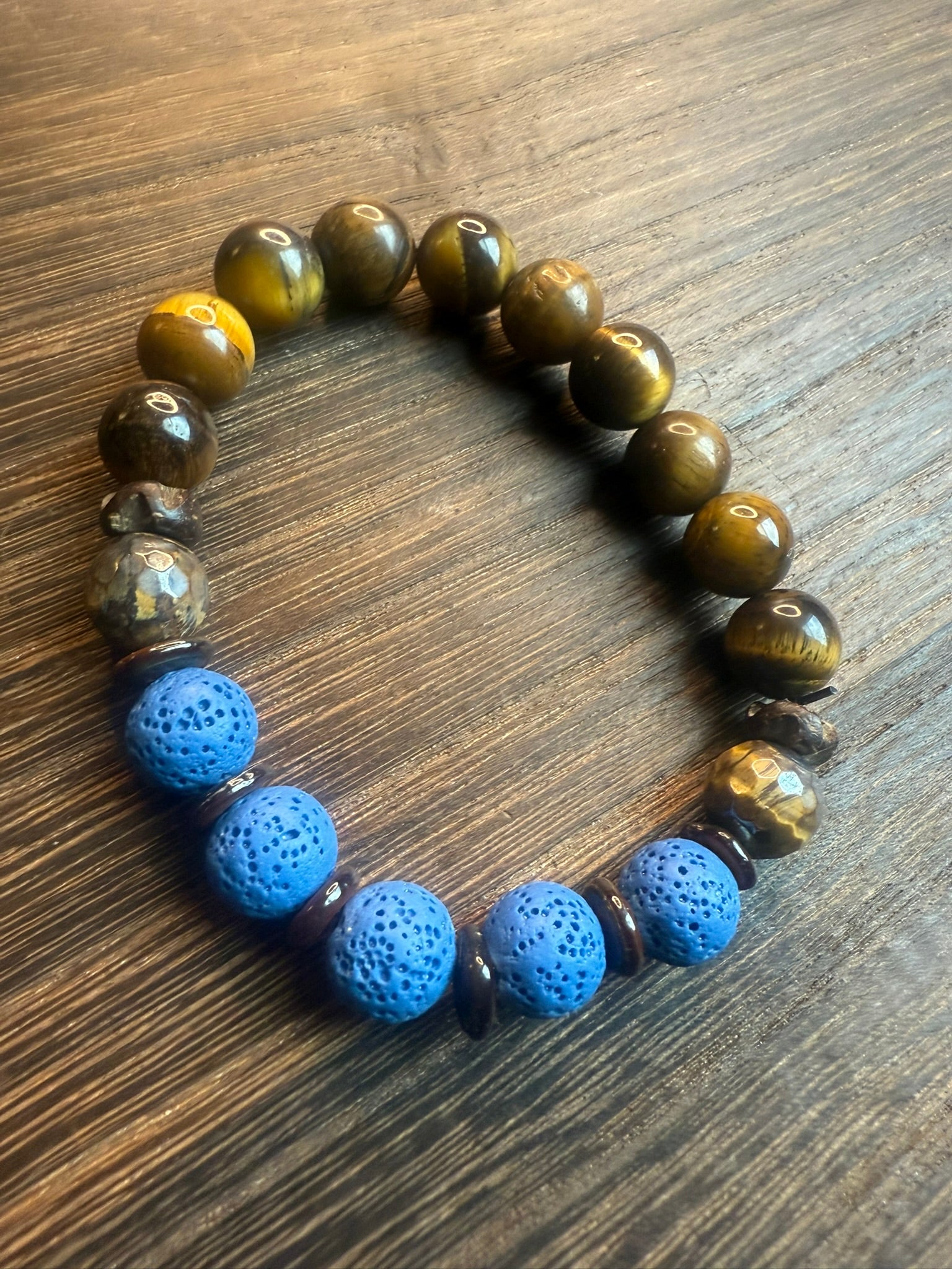 Courageous Flow Diffuser Beaded Bracelet