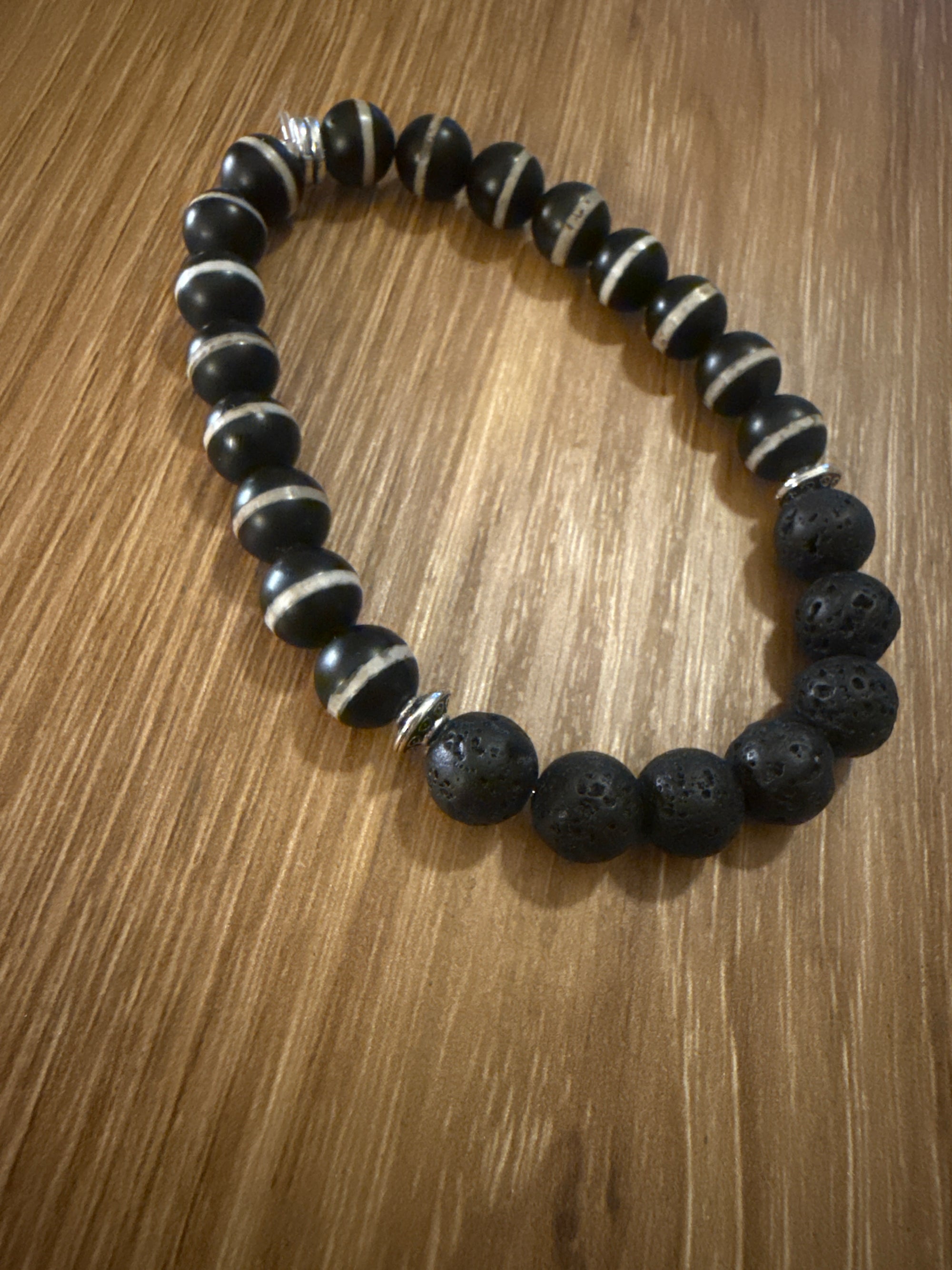 Strength in Stillness DIffuser Beaded Bracelet