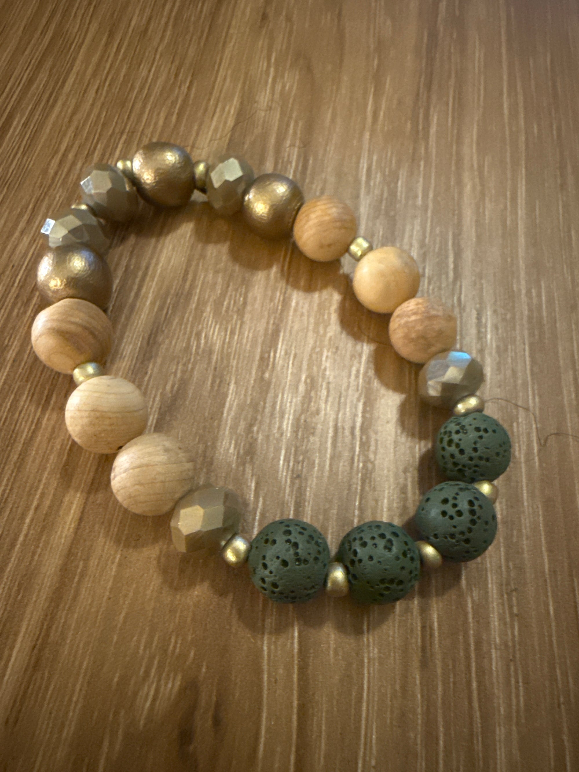 Worthy By Nature Diffuser Beaded Bracelet