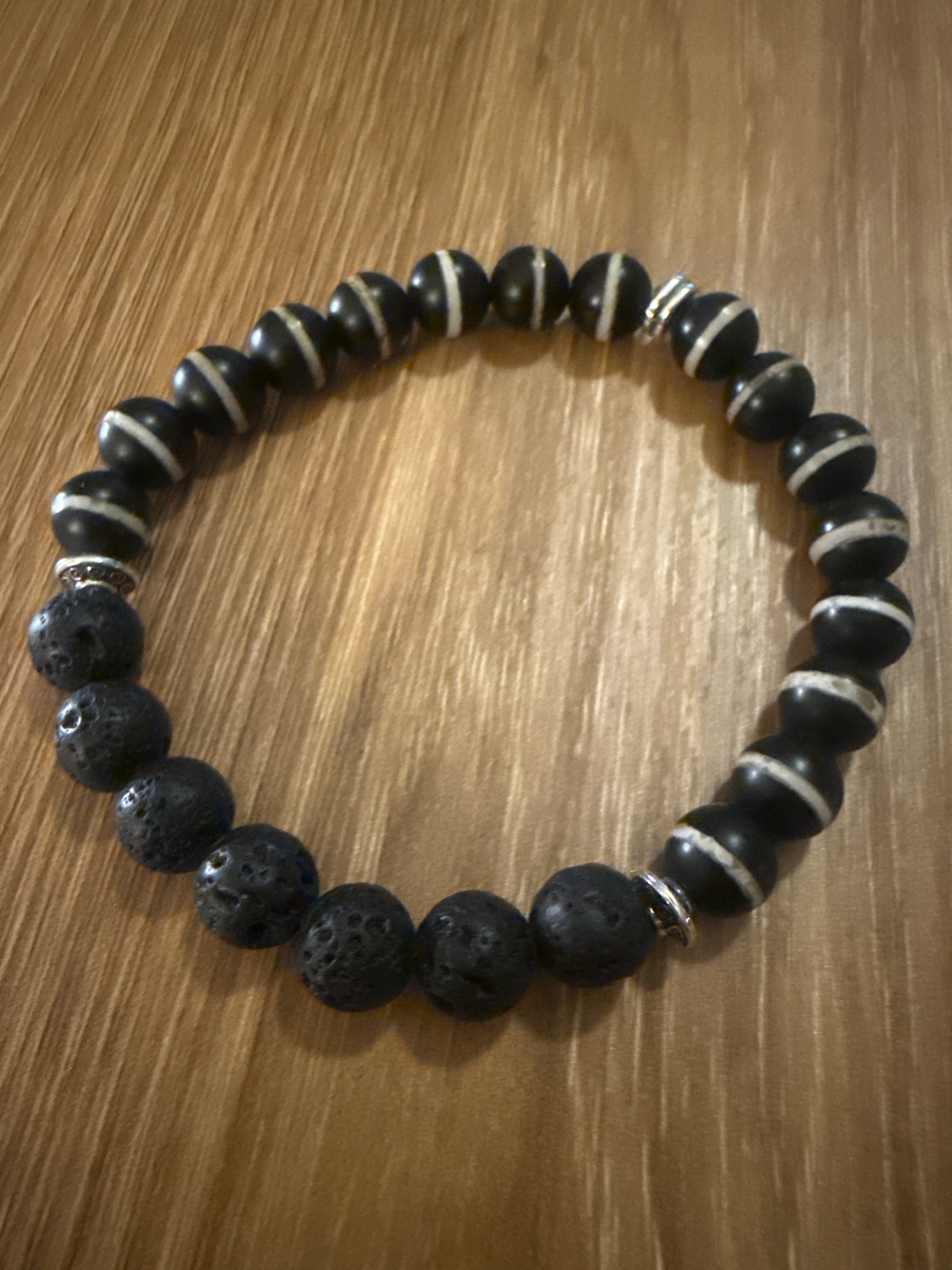 Strength in Stillness DIffuser Beaded Bracelet